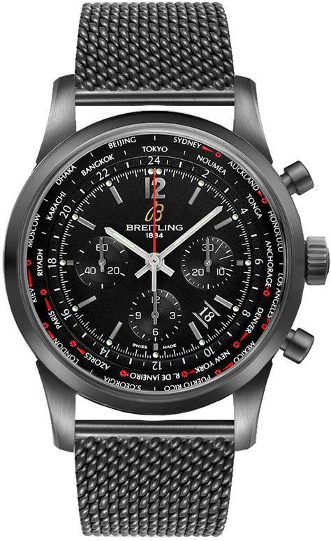 breitling mb0510u6 bc80|Breitling Transocean Chronograph Unitime Pilot Mens Watch .